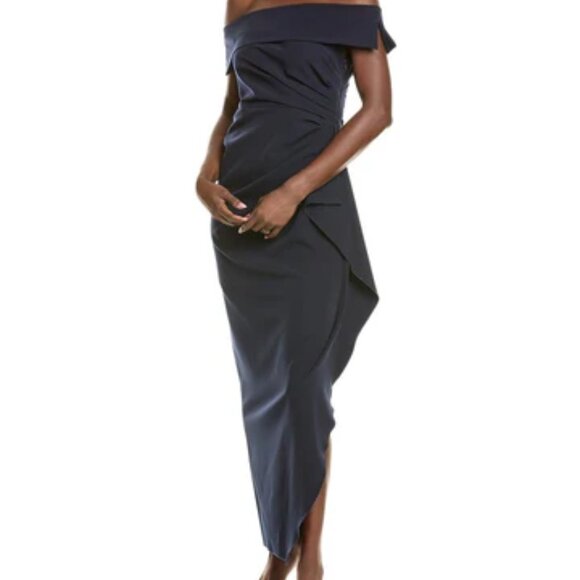NWT Vince Camuto Laguna Gown - Navy size 10 - Picture 1 of 5